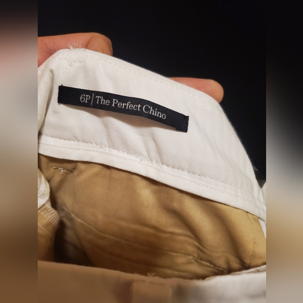 Talbots Chino White Dress Pants - Picture 3 of 8